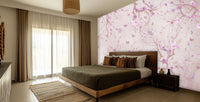 Contemporary Pink wallpaper for Bedroom