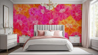 Contemporary Pink wallpaper for Bedroom