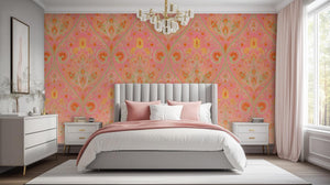 Contemporary Pink wallpaper for Bedroom