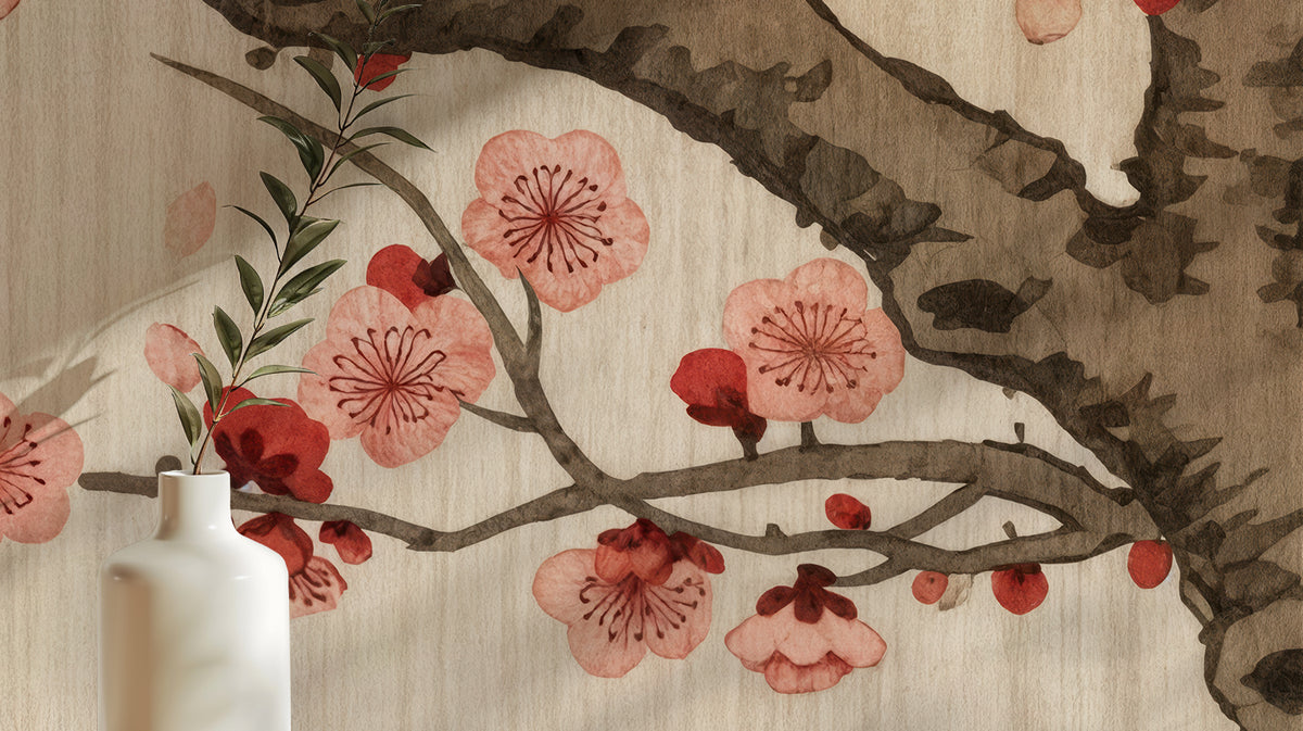Contemporary Pink wallpaper for Bedroom