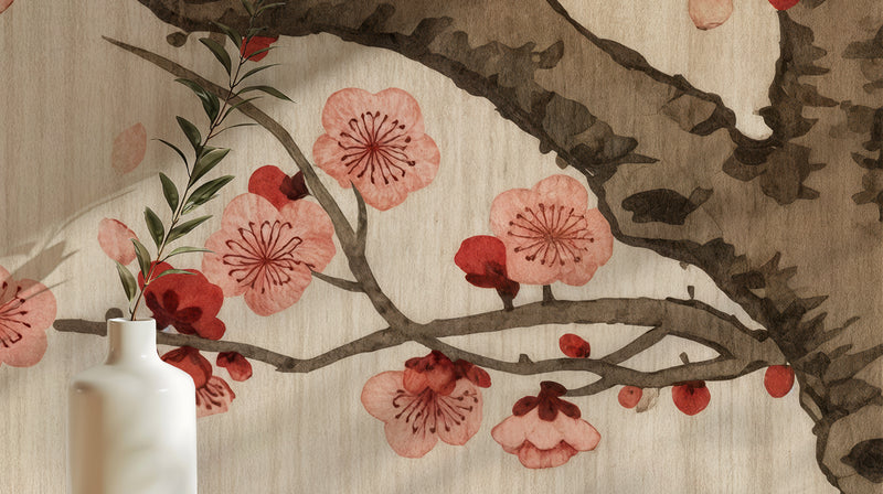 Contemporary Pink wallpaper for Bedroom