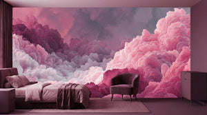 Contemporary Pink wallpaper for Bedroom