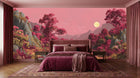 Contemporary Pink wallpaper for Bedroom