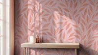 Contemporary Pink wallpaper for Bedroom