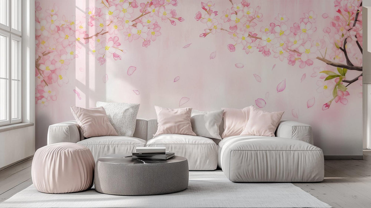 Contemporary Pink wallpaper for Bedroom