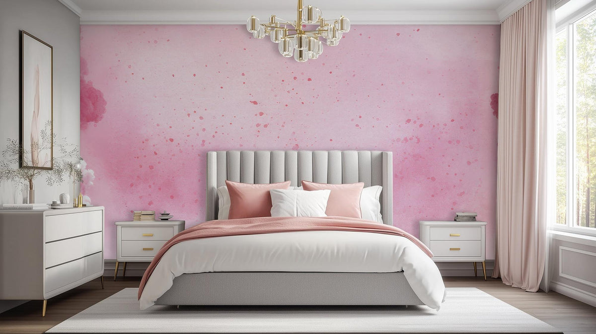 Contemporary Pink wallpaper for Bedroom