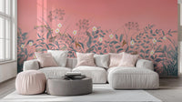 Contemporary Pink wallpaper for Bedroom