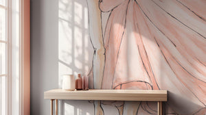 Contemporary Pink wallpaper for Bedroom