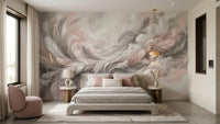 Contemporary Pink wallpaper for Bedroom