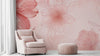 Peach Blossom Silhouette Wallpaper