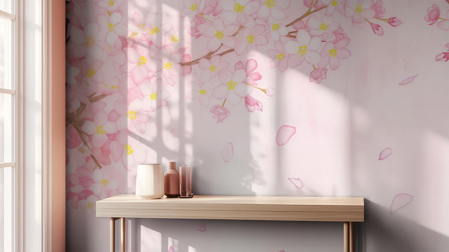 Contemporary Pink wallpaper for Bedroom