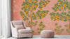 Citrus Orchard Floral Wallpaper