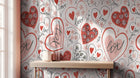 Contemporary Pink wallpaper for Kids