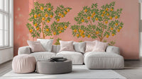 Contemporary Pink wallpaper for Kitchen