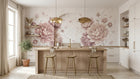 Contemporary Pink wallpaper for Kitchen