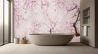 Banyo için Modern Pembe duvar kağıdı
