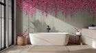Modern Pink wallpaper for Bathroom