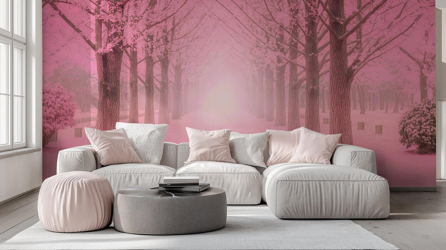 Modern Pink wallpaper for Bedroom