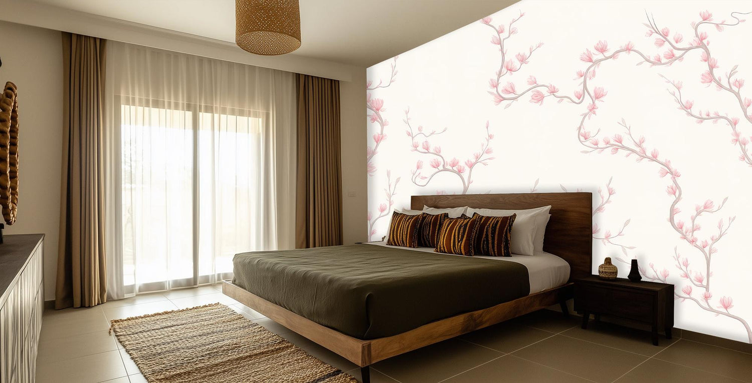 Modern Pink wallpaper for Bedroom