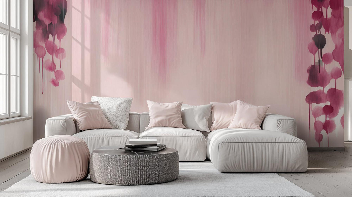 Modern Pink wallpaper for Bedroom