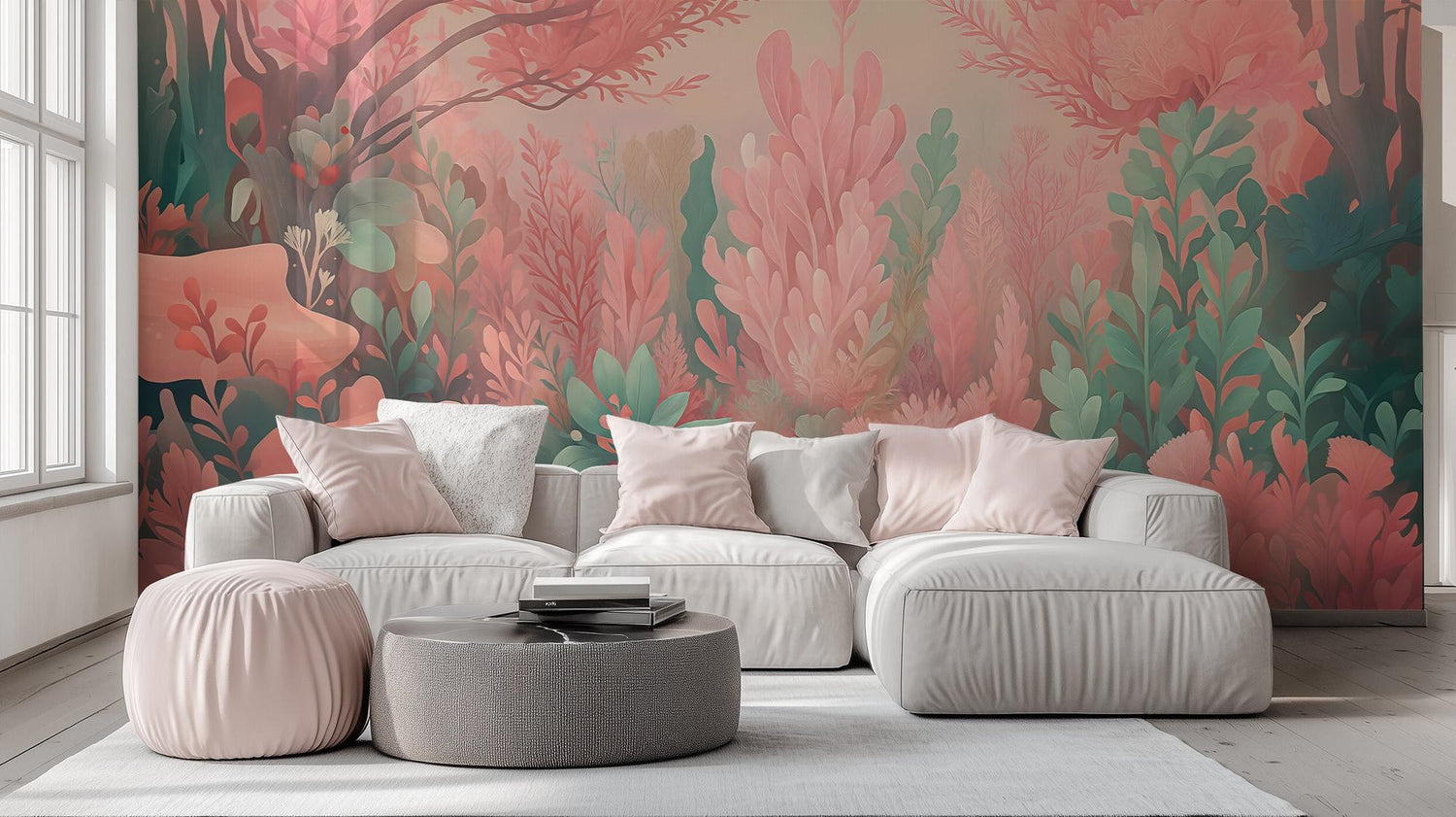 Modern Pink wallpaper for Bedroom