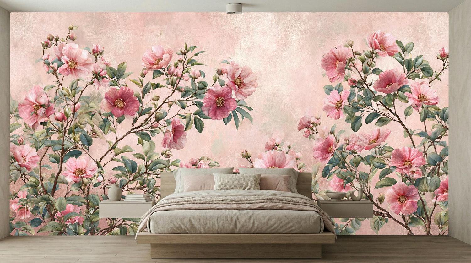 Modern Pink wallpaper for Bedroom