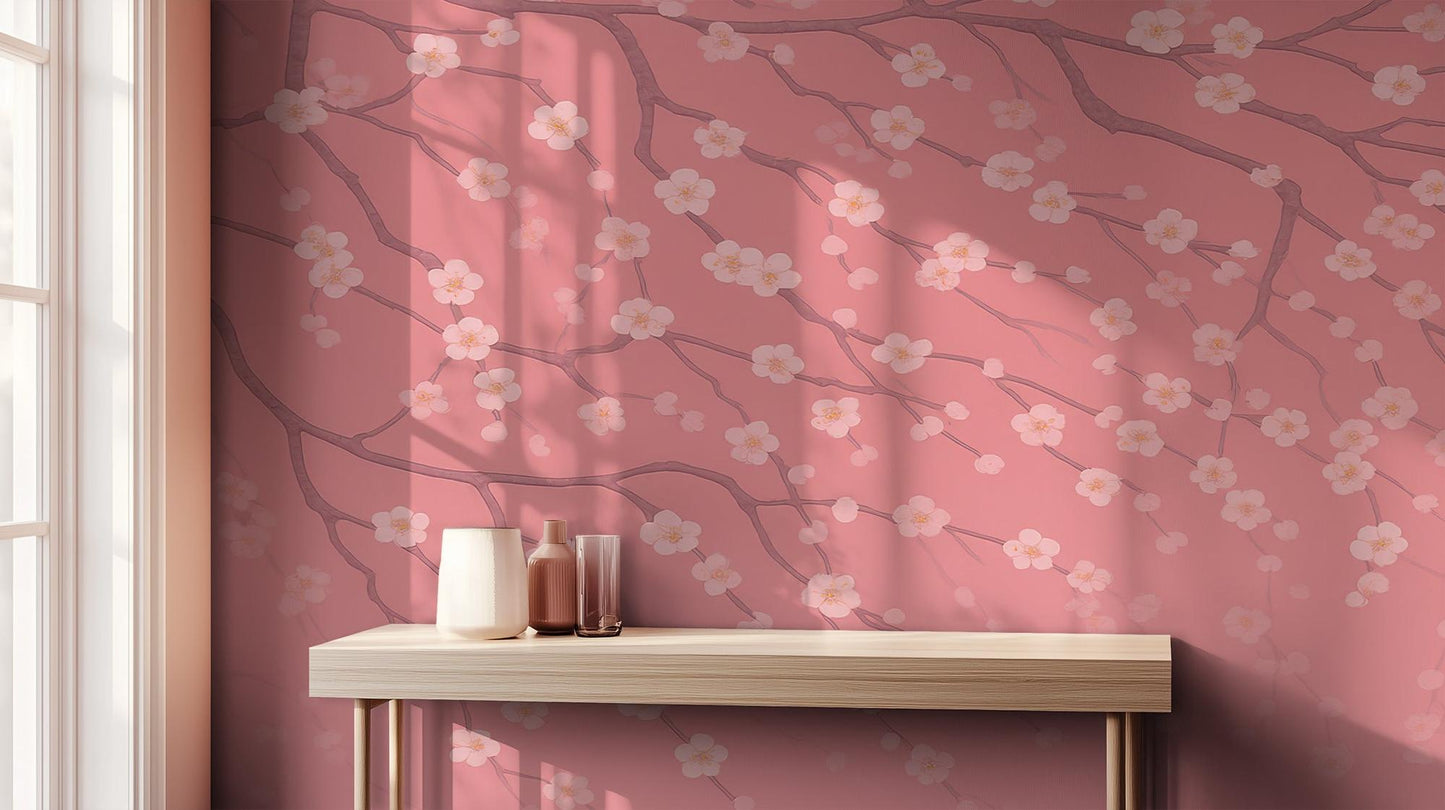 Modern Pink wallpaper for Bedroom