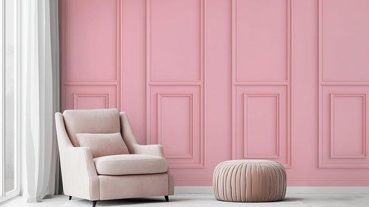 Modern Pink wallpaper for Bedroom
