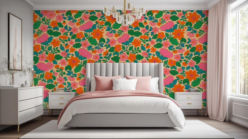Modern Pink wallpaper for Bedroom
