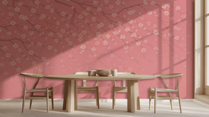 Modern Pink wallpaper for Living Room