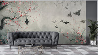 Modern Pink wallpaper for Living Room