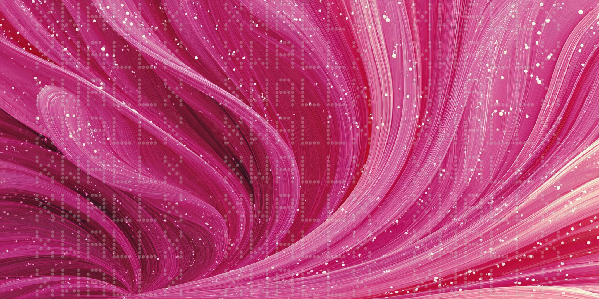 Fluid Pink Wave Wallpaper