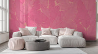 Modern Pink wallpaper for Living Room