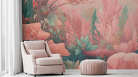 Modern Pink wallpaper for Living Room