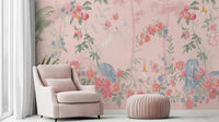 Traditional Pink wallpaper for Bedroom