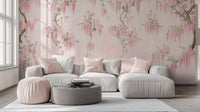 Traditional Pink wallpaper for Bedroom