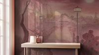 Traditional Pink wallpaper for Bedroom
