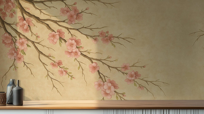 Traditional Pink wallpaper for Bedroom