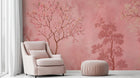 Traditional Pink wallpaper for Nursery
