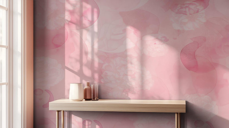 Vintage Pink wallpaper for Bedroom