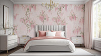 Vintage Pink wallpaper for Bedroom