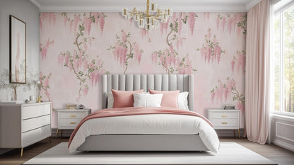 Vintage Pink wallpaper for Bedroom