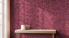 Vintage Pink wallpaper for Bedroom
