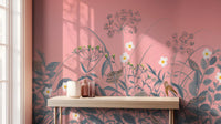 Vintage Pink wallpaper for Bedroom