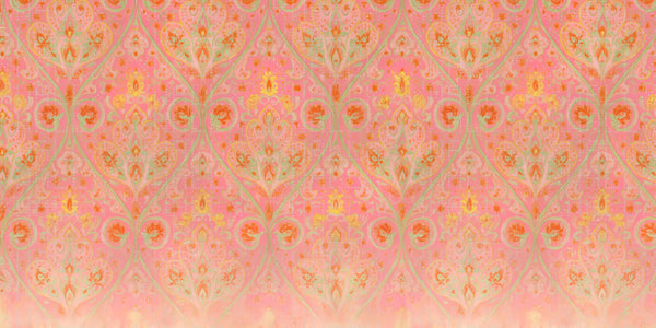 Mercan Floral Kalkan Duvar Kağıdı - Sample