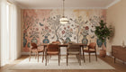 Vintage Pink wallpaper for Dining Room