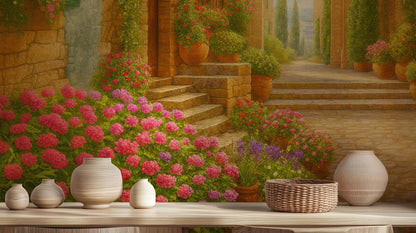 Vintage Pink wallpaper for Living Room