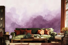 Modern Purple wallpaper for Living Room