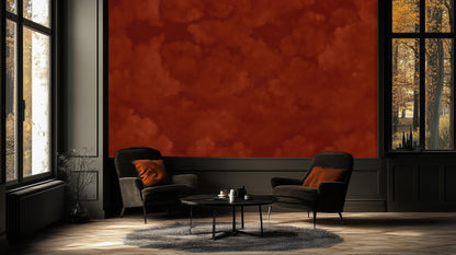 Abstract Red wallpaper for Living Room