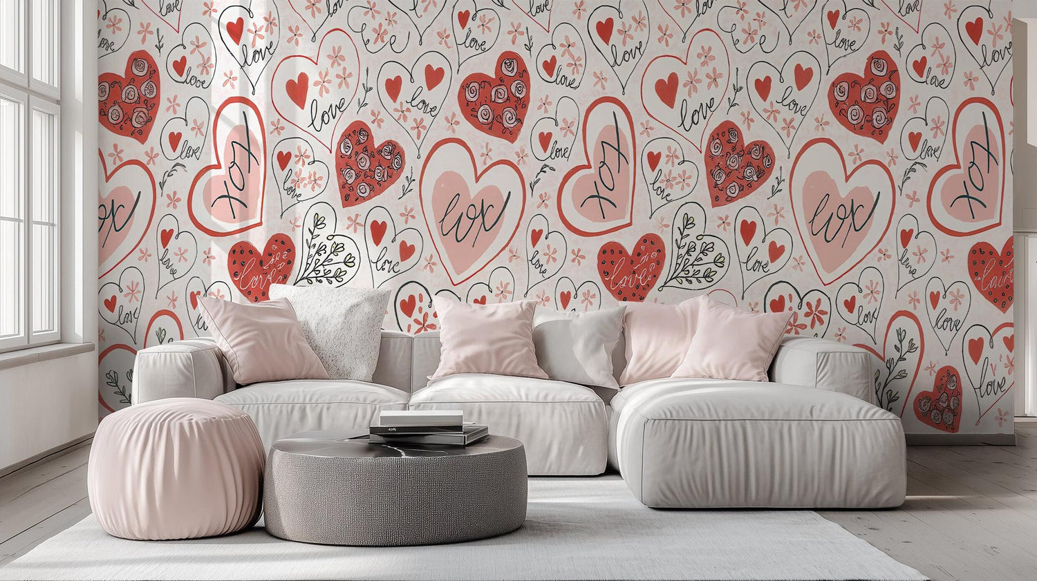Contemporary Red wallpaper for Kids